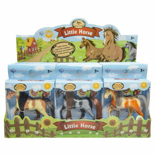 LITTLE HORSE - LEIKFANGAHESTUR &Iacute; S&Yacute;NINGARKASSA (12 stk.)