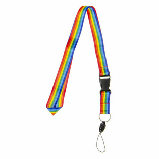 Regnboga Lanyard / Lyklakippa - 50 stykki