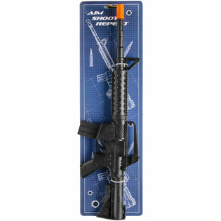 M16 skr&ouml;ltbyssa &aacute; spjaldi (6 stykki)