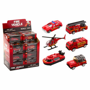 DIE CAST - SL&Ouml;KKVIB&Iacute;LABLAND - KVAR&ETH;I: 1:64 - &Iacute; DISPLAY (24 stk.)