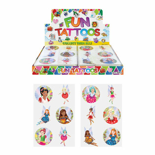 Fun Tattoos - &Aacute;lfad&iacute;sir Skj&aacute;r (96 stykki)