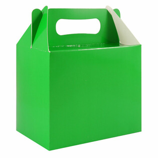 Gjafabox litur: Gr&aelig;nt 14x18x10 cm (12 stk.)