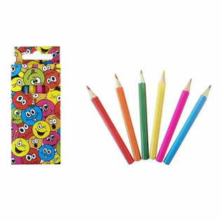 Smiley litabl&yacute;antasett (6 stykki) - S&yacute;ningarbox 24 stykki