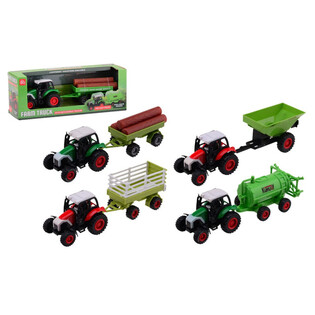FARM MASTER - DRÁTTARVÉLAR LEIKSETT DIE-CAST - BLANDAÐ (12 stk.)