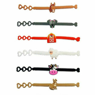 Sil&iacute;konbarnasarmb&ouml;nd me&eth; b&uacute;st&ouml;rfum (12 stykki)