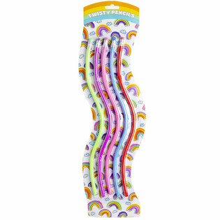 5-hluta sett af sveigjanlegum bl&yacute;&ouml;ntum Twisty XL &aacute; spjaldi (10 stk.)