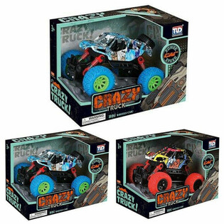 Stórir Pull Back Crazy Monster Trucks - Lúxus Gjafakassi (2 í setti)