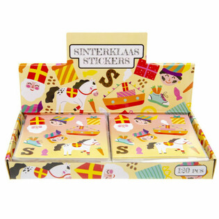 FUN STICKERS - GER&ETH;: SINTERKLAAS (120 stk.)