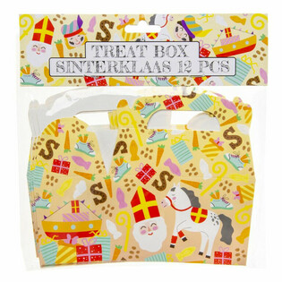 Sinterklaas nammi&ouml;skjur 12x12,5x6 cm (12 stk.)