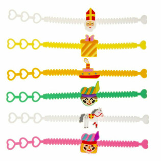 SINTERKLAAS - S&Iacute;LIKONARMB&Ouml;ND FYRIR B&Ouml;RN (12 stk.)