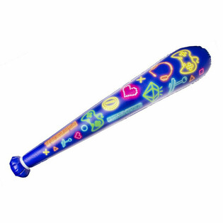 St&oacute;r uppbl&aacute;sanlegur leikjakylfa - 85cm l&ouml;ng - Blanda&eth;ir litir (12 stk.)