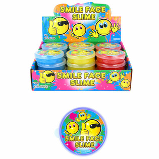 Smiley-sl&iacute;m &iacute; S&yacute;ningarkassa (24 stk.)