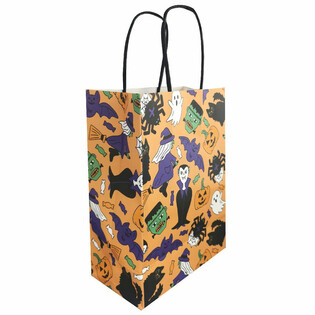 Hrekkjav&ouml;ku gjafapokar &uacute;r papp&iacute;r 16x9x22 cm (12 stk.)