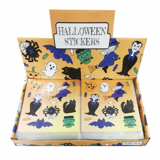FUN STICKERS - GERÐ: HALLOWEEN (120 stk.)