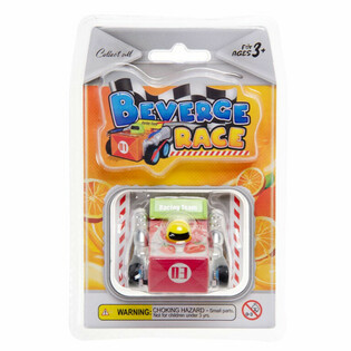 PULLBACK KAPPSTR&Iacute;&ETH;SB&Iacute;LL - BEVERAGE RACE CAR (12 stykki)