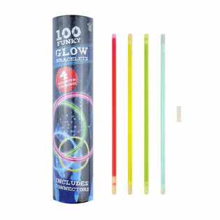 L&yacute;sandi Armb&ouml;nd Glow - 100 stk &iacute; T&uacute;bu