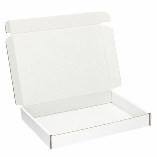 P&oacute;stkassaaskja A5 HV&Iacute;T - 220x155x28 mm (50 stk.)