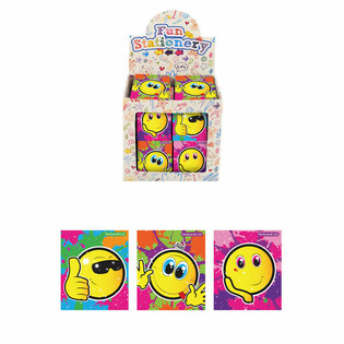 Smiley minnisblokkir &iacute; standi (480 stykki)
