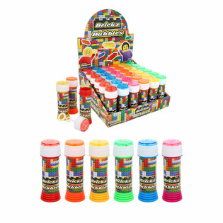 S&aacute;puk&uacute;lur Brickz / Kubbar 50ml - S&yacute;ningarkassi (36 stk.)