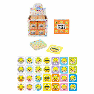 L&Iacute;TILL MINNISSPIL - GER&ETH;: SMILEY - &Iacute; DISPLAY (64 stk.)
