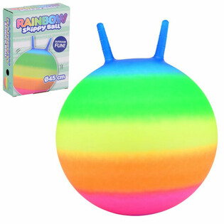 OUTDOOR FUN REGNBOGA HOPPBOLTI - 45 Cm. (1 stk.)