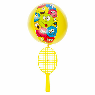 Paddle Spa&eth;i me&eth; Bolta - Smiley (12 stk.)
