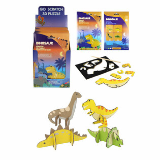 SCRATCH 3D Risae&eth;lup&uacute;sl - Standur (18 stykki)