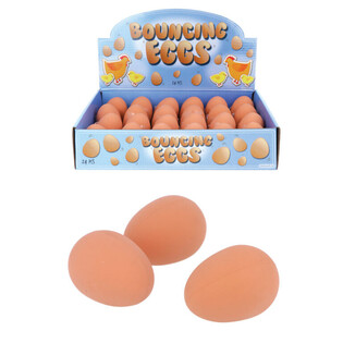 Hoppiboltar &iacute; Eggjaformi &iacute; s&yacute;ningarkassa (24 stk.)