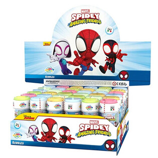 Spidey Spiderman Amazing Friends S&aacute;puk&uacute;lur - 60ml - S&yacute;ningarkassi (36 stk)
