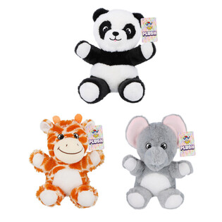 PLUSH FRUMSK&Oacute;GARD&Yacute;R - 19CM H&Aacute; - MIX H&Ouml;NNUN (12 stk.)