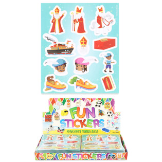 FUN STICKERS &ndash; GER&ETH;: SINTERKLAAS (120 stk.)