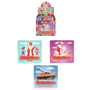 P&Uacute;SLUSPIL - SINTERKLAAS - 13 x 12 CM. &Iacute; DISPLAY (108 stk.)