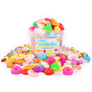 Blanda&eth;ar Squishy F&iacute;g&uacute;rur &iacute; F&ouml;tu (100 stk.)