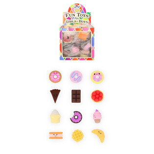 Lukkupottur Squishy Eftirr&eacute;ttir - &Iacute; S&yacute;ningarkassa (84 stk.)