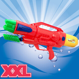 XXL VATNSBYSSA - SUPER SOAKER VATNSBYSSA - M&Aacute;L: 63,5 x 10 x 26 CM - TV&Iacute;SKOTIN VATNSBYSSA (1 stk.)