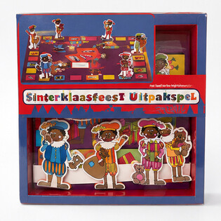 SINTERKLAAS GJAFAPAKKALEIKUR - SKEMMTILEGUR LEIKUR FYRIR GJAF KV&Ouml;LDI&ETH; (1 stk.)