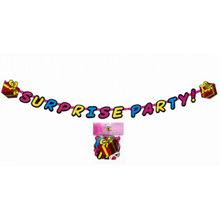 SURPRISE PARTY VEIFU BOR&ETH;I - LENGD: 180 CM (6 stk.)