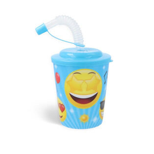 DRYKKJARM&Aacute;L / &Iacute;SM&Aacute;L ME&ETH; R&Ouml;R - SMILEY (12 stk.)
