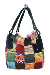 B-Fair Patchwork Taska St&oacute;r Sv&ouml;rt - Handger&eth; (1 stk)