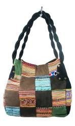 B-FAIR PATCHWORK TASKA L&Iacute;TILL SVART (1 stk)