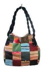 B-Fair Patchwork Taska L&iacute;til Sv&ouml;rt - Handger&eth; (1 stk)