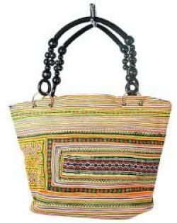 V&ouml;runr: 97737 - B-FAIR Beads Taska Sv&ouml;rt/Regnboga (1 stk)