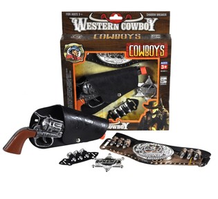 Western Cowboy Leikfangasett - M&oacute;del 1 (2 stk.)