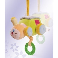 Baby Bow Mjúkt Tónlistabox Lest